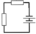 Not a link. A graphic showing two cells linked in series, as a battery, and one end of the battery linked to two resistors in parallel and then the end of the resistors linked back to the other side of the battery.